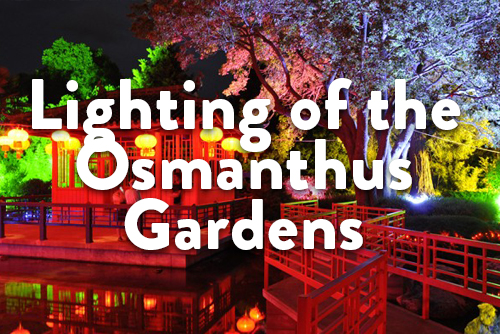 Lighting of Osmanthus Gardens