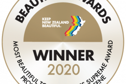 Beautiful awards badge