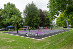 Flaxmere Park basketball