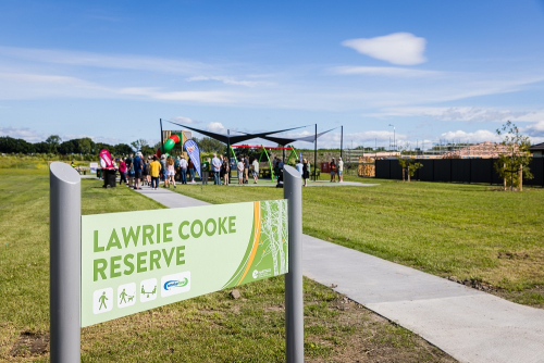 Lawrie Cooke Playground Opening