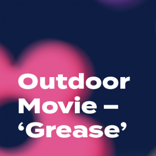 Outdoor movie - Grease