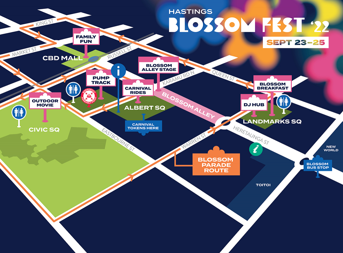 Blossom Map 2022